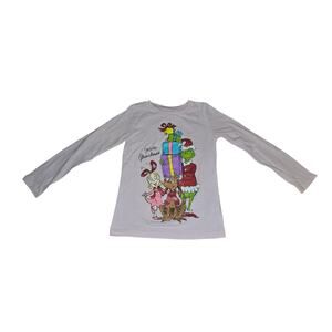 The Grinch Girls 6/6X Pink Long Sleeve Shirt